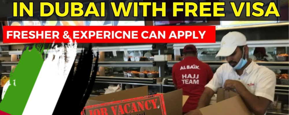 Counter and Packaging Worker Jobs in Dubai Free Visa Sponsorship 2024