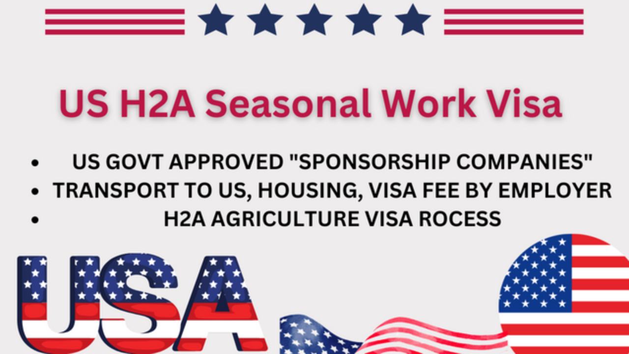 Agricultural Worker Jobs In Usa With H2a Visa Sponsorship 2024