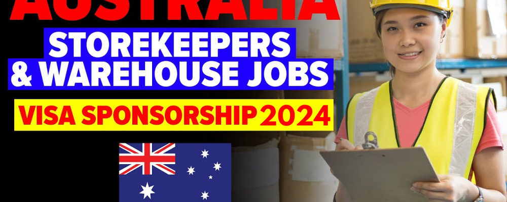 Stope Keeper and Ware House Workers Jobs in Australia Free Visa Sponsorship 2024