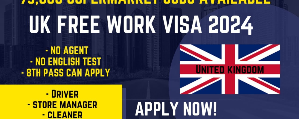 Supermarket Jobs in UK Free Visa Sponsorship 2024