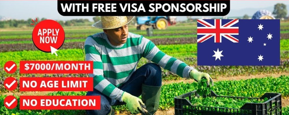 Farm Worker Jobs in Australia with Free Visa Sponsorship 2024