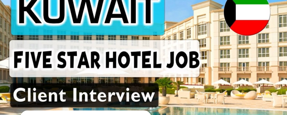 Hotels Waiters Jobs in Kuwait With Visa Scholarship 2024