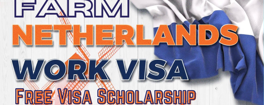 Agriculture Jobs in Netherland With Free Visa Scholarship 2024